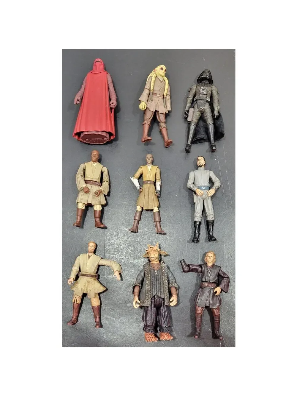 Lot 17x Vtg LFL Star Wars Action Figures 90s 2000s w/Tunic Kenner Hasbro Saber